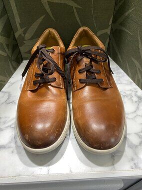 EUC~.Florsheim Men's Crossover Work MaxTrax Steel Toe Dress Shoe~7 1/2 D